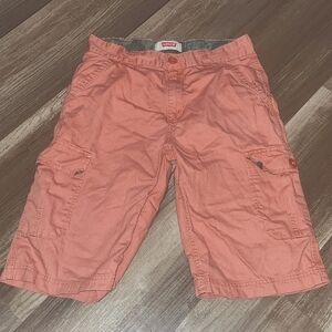 LEVI'S Cargo Shorts - Rust/ Salmon Color Boys Size 16